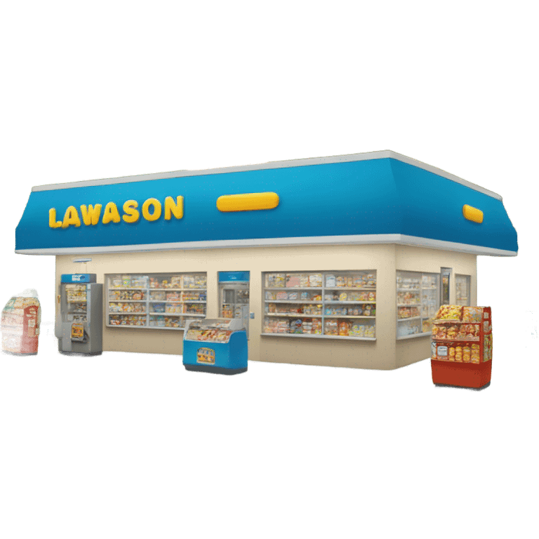 lawson convenience store emoji