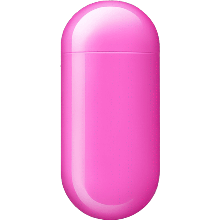 Pink pill capsule emoji