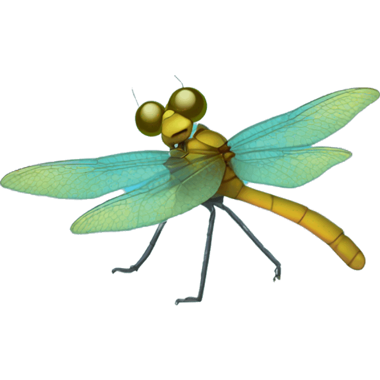 dragonfly in a crystal ball emoji