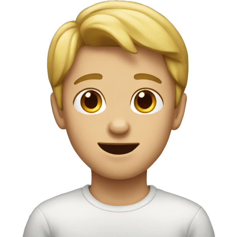 A boy emoji