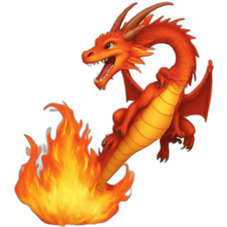 Fire Dragon emoji