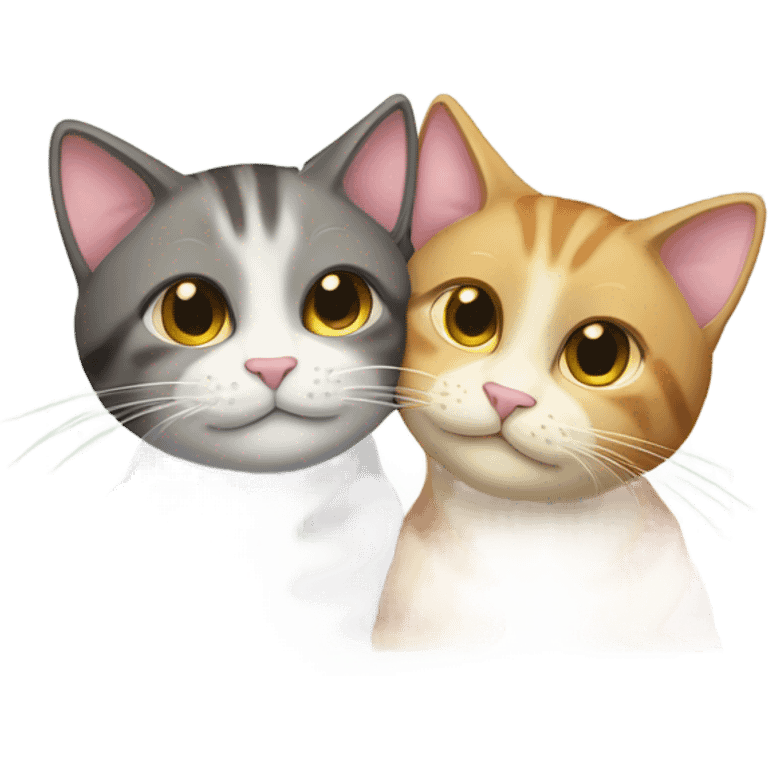 cats in love emoji