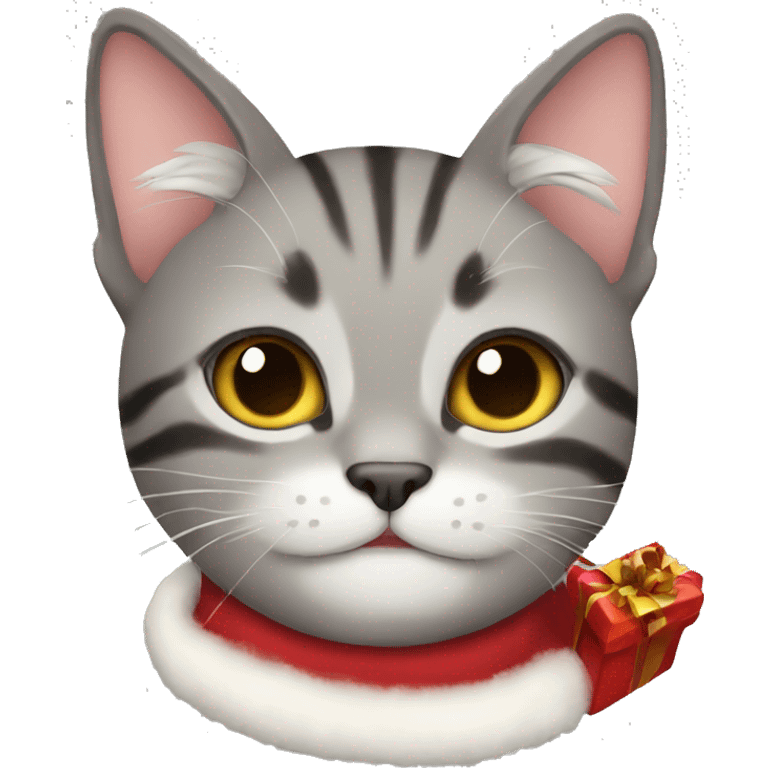 Cat Christmas  emoji