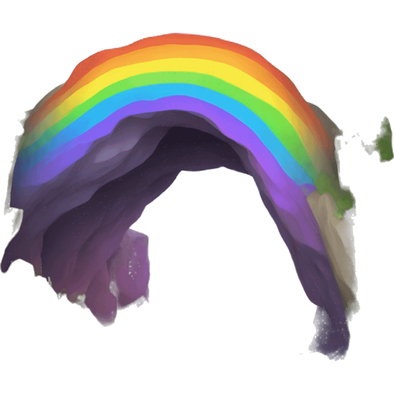 rainbow cave emoji