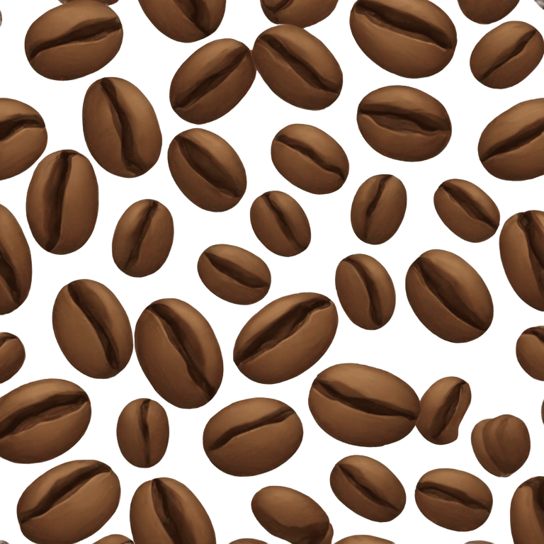 Evil coffee bean emoji