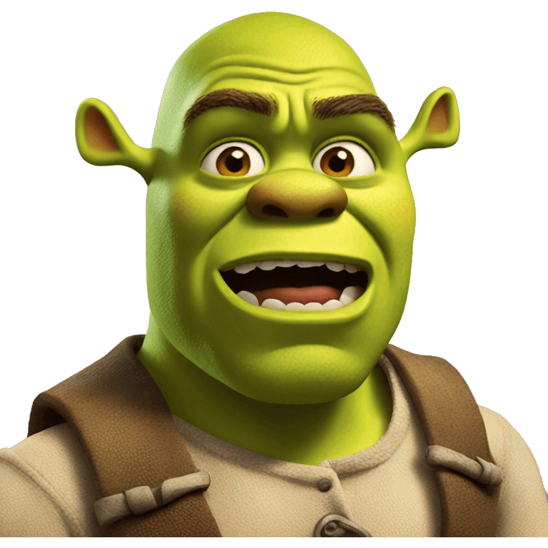 shrek scared emoji