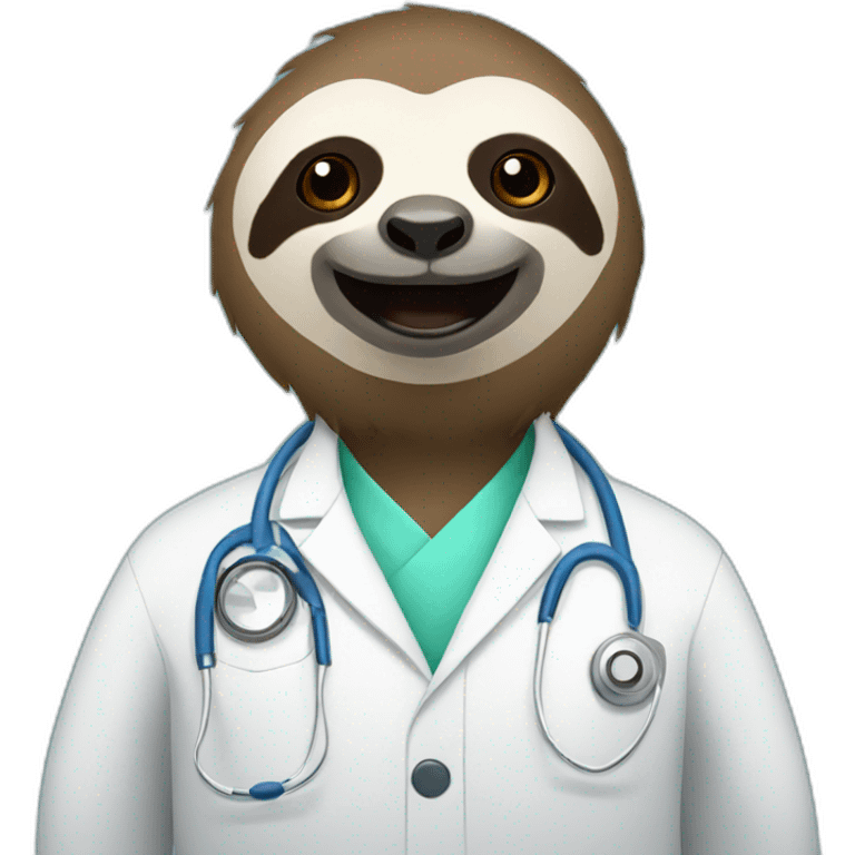 Sloth Doctor emoji