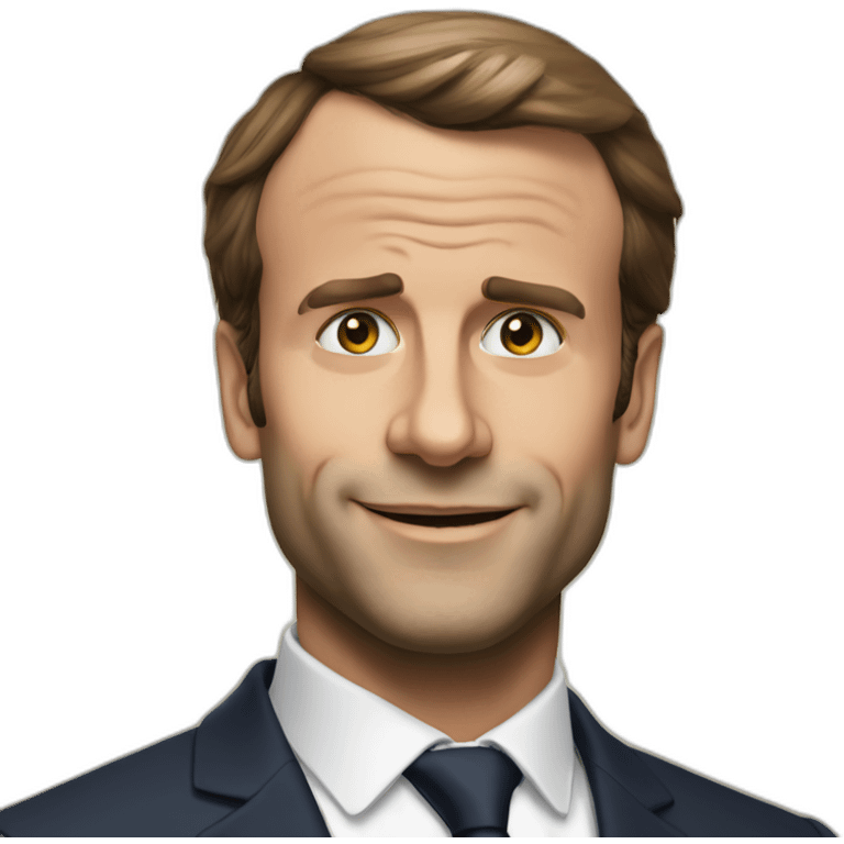 Macron sur Brigitte emoji