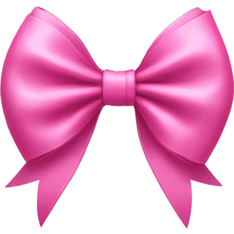 Pink bow emoji