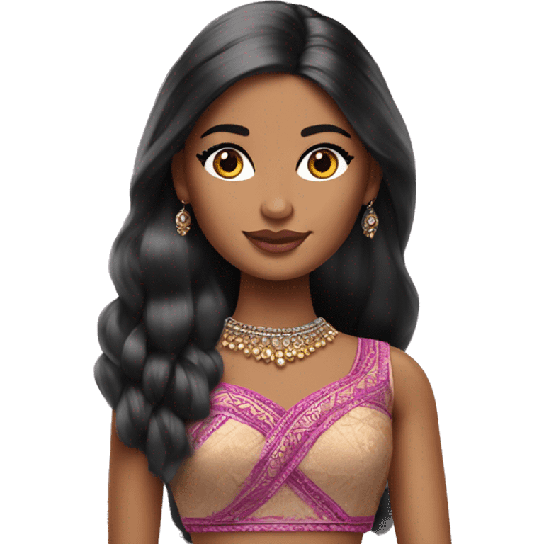 indian barbie doll emoji