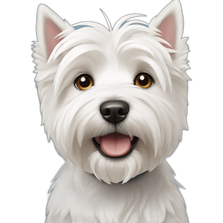 West highland white terrier emoji