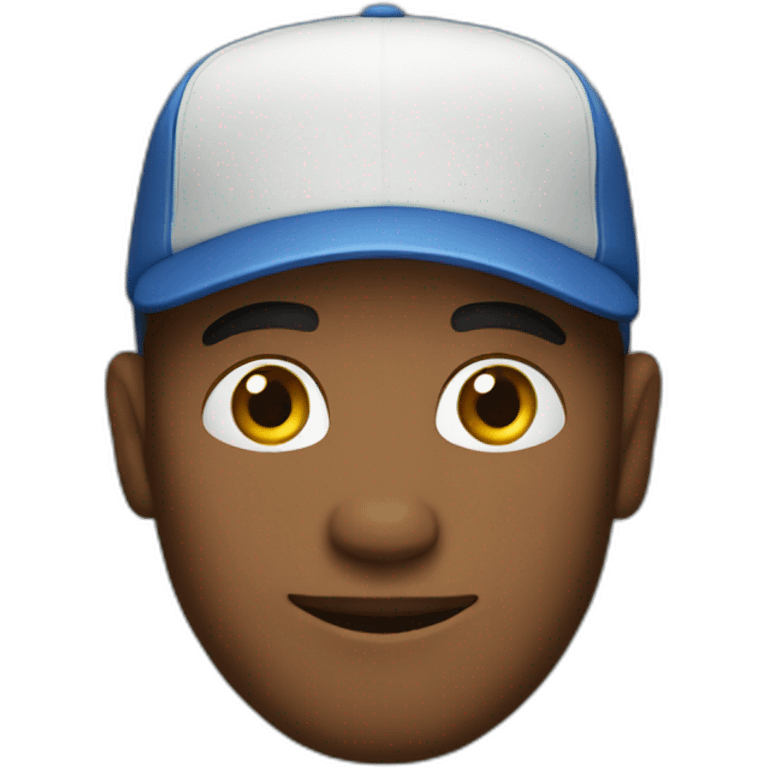 Man wearing cap emoji