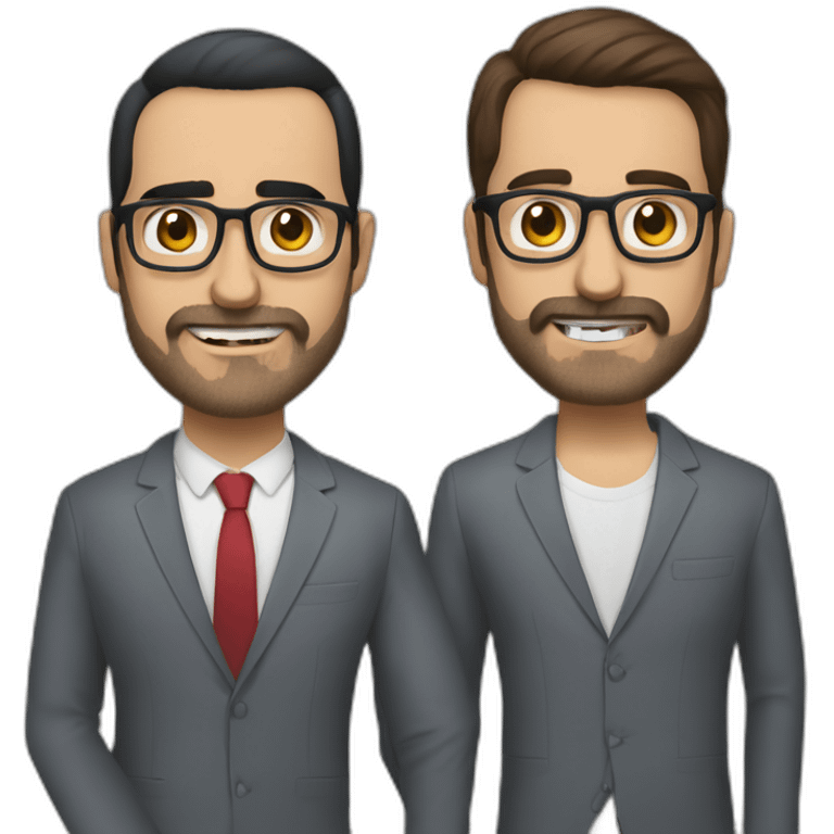 berto romero and andreu buenafuente emoji