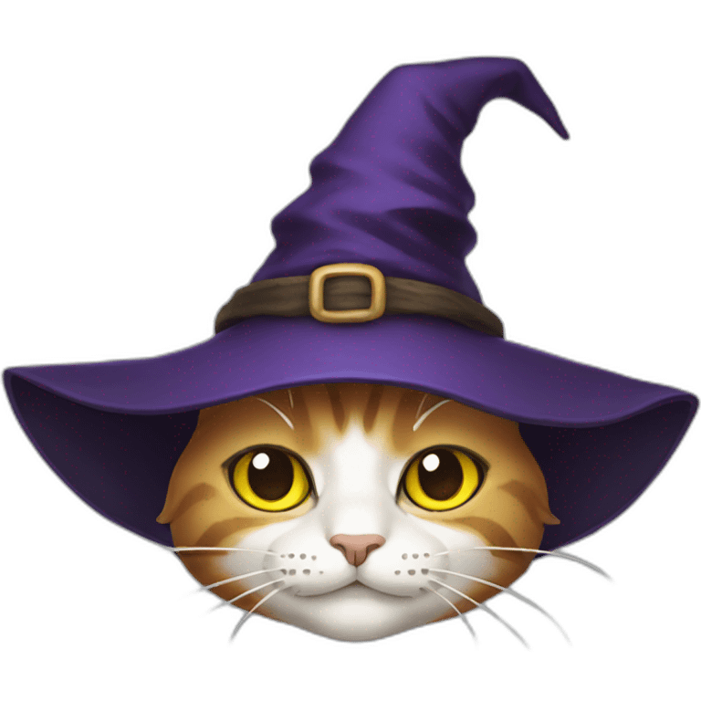 Witch cat emoji