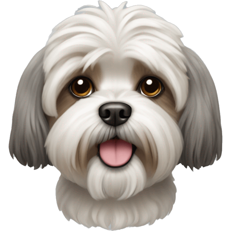 shih tzu poodle dog emoji