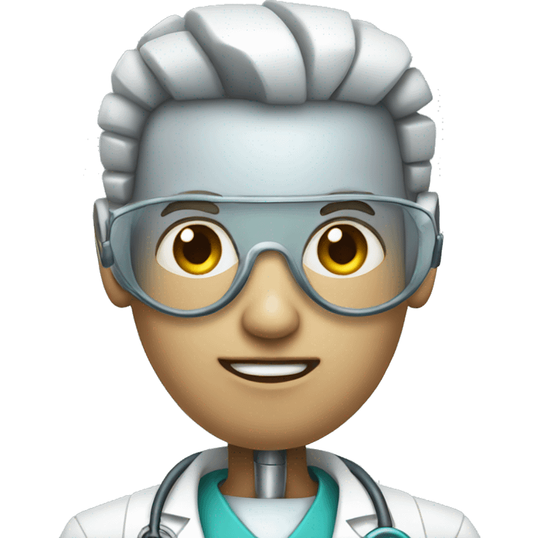 doctor robot emoji