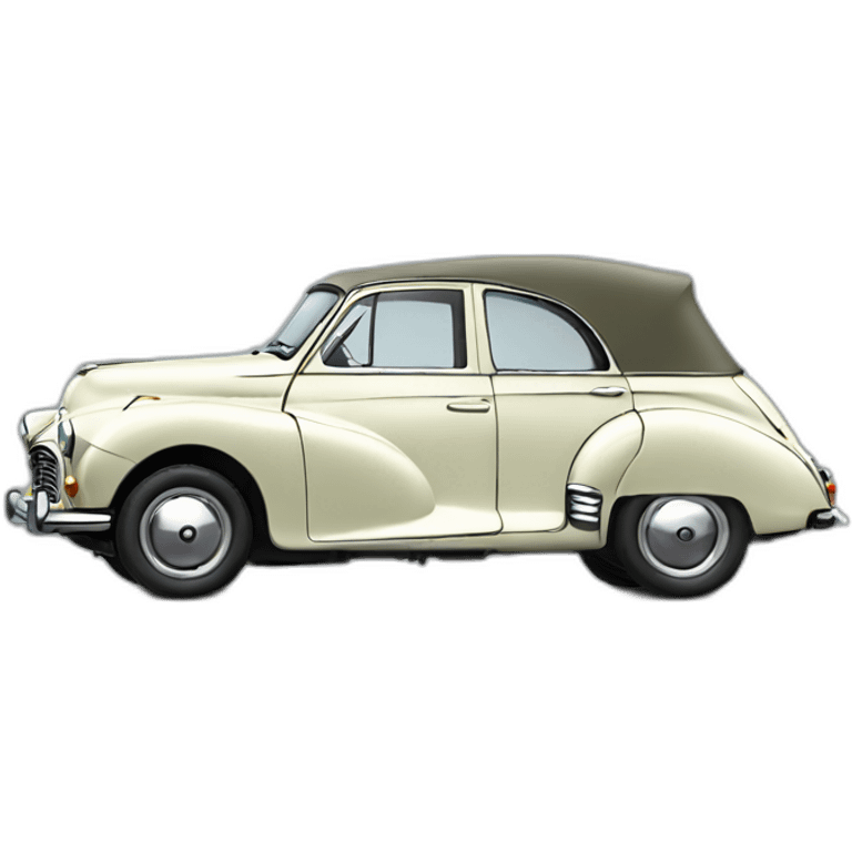 Morris minor vehicle emoji