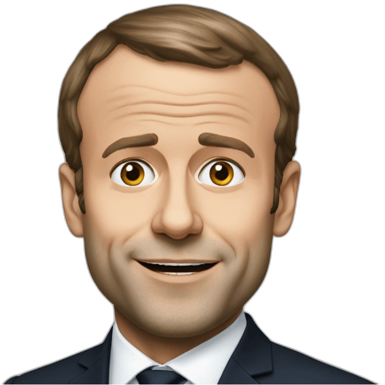 Emmanuel Macron emoji