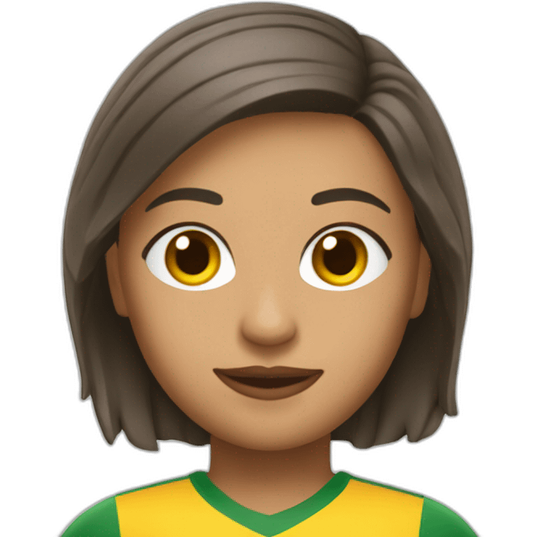 Chica futbolista emoji