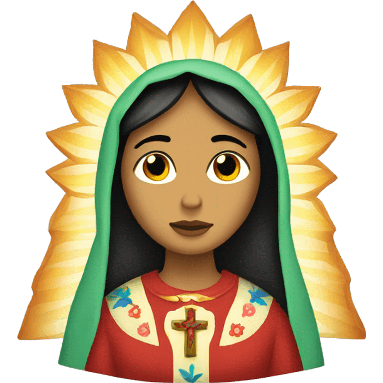 la virgen de guadalupe  emoji