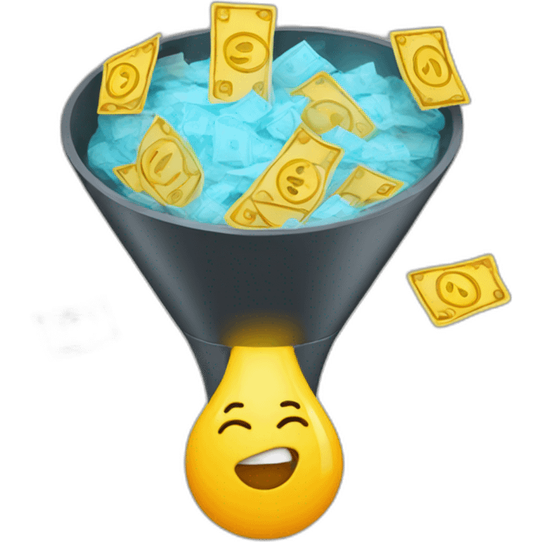 sales funnel money emoji