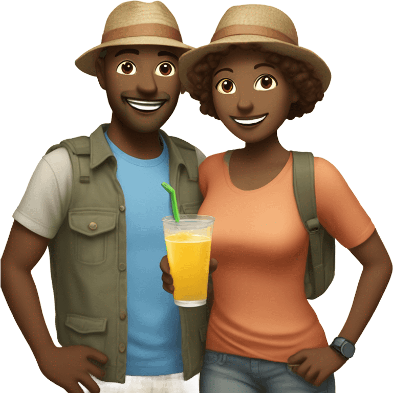 Patti and Mike in Portugal  emoji