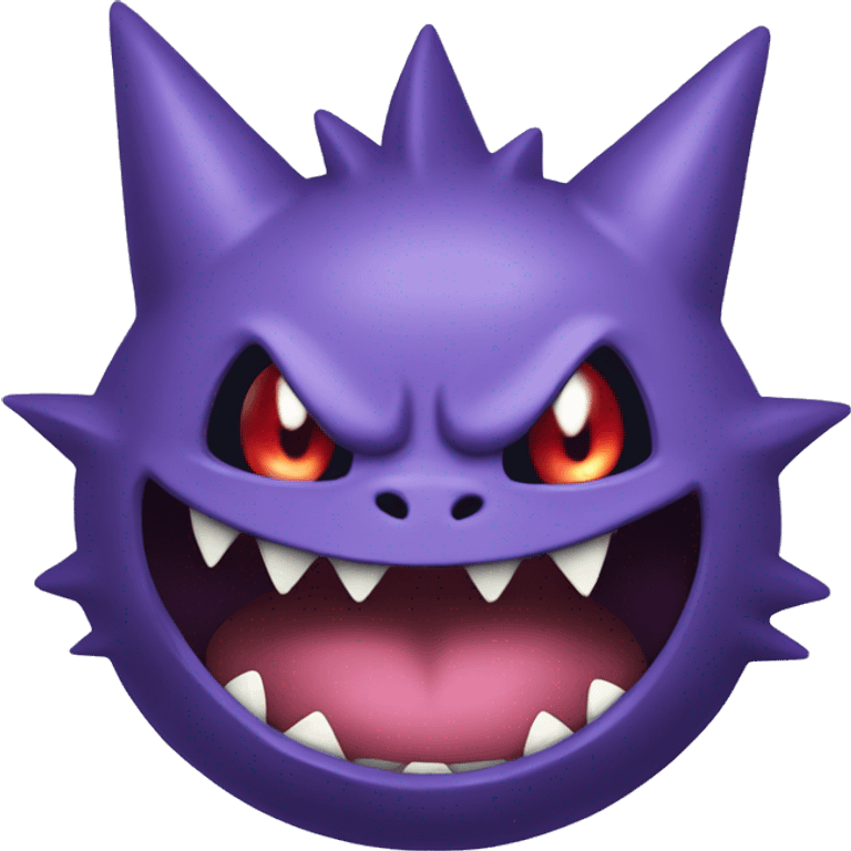 Gengar pokemon  emoji