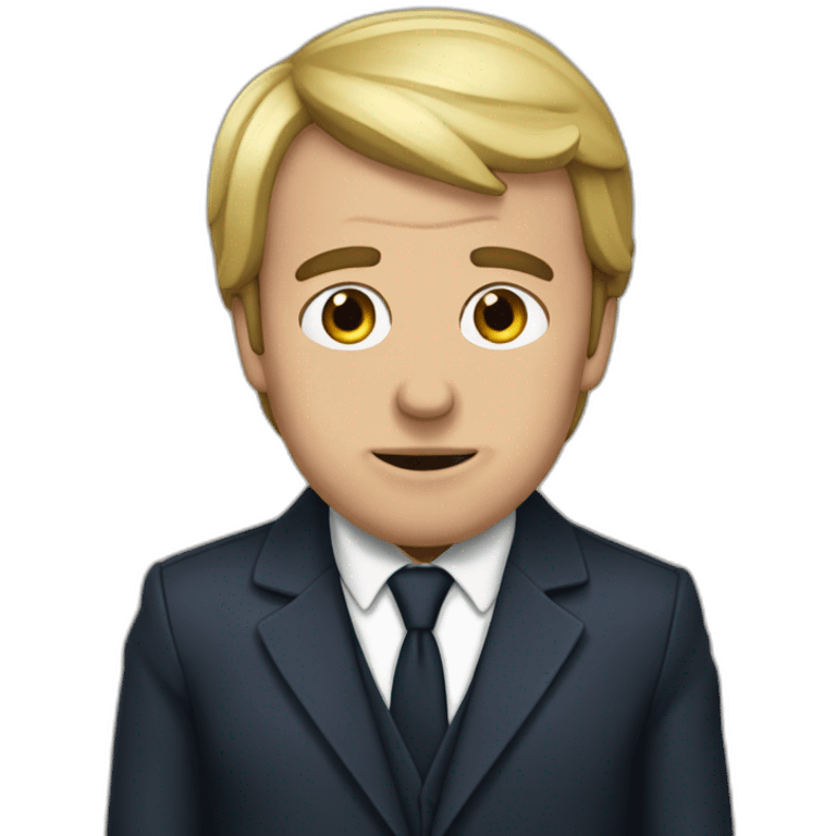 Macron-qui-pleure emoji