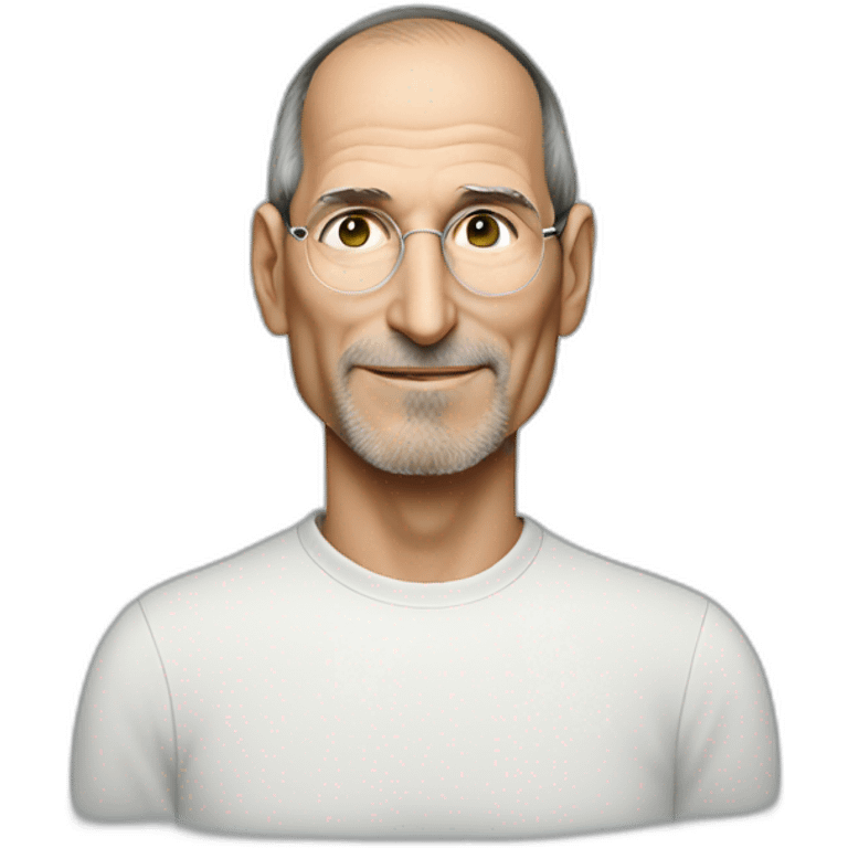 steve jobs in his 60s emoji