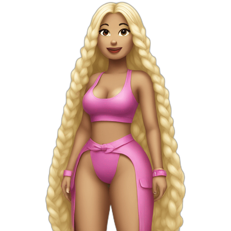 Nicki Minaj standing emoji