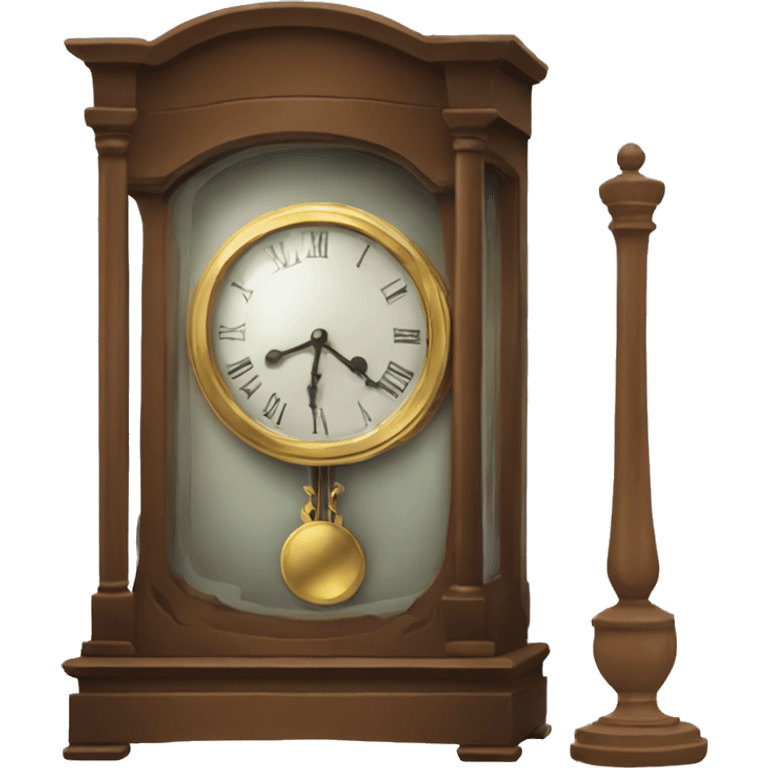 grandfather clock emoji