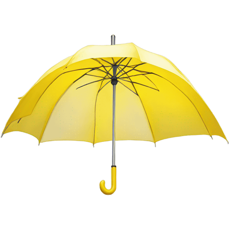 yellow umbrella  emoji