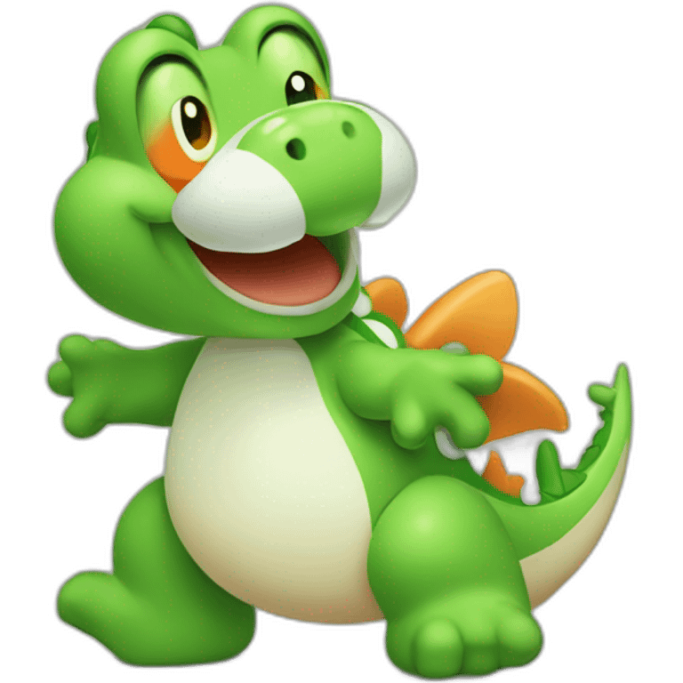 Yoshi qui pleure emoji