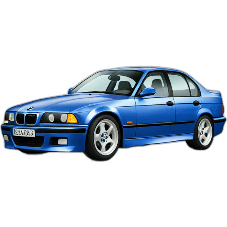 Bmw e36 avus sedan M emoji