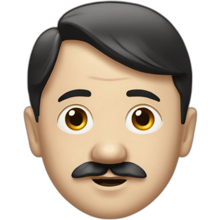 Adolf hitler with a béer emoji