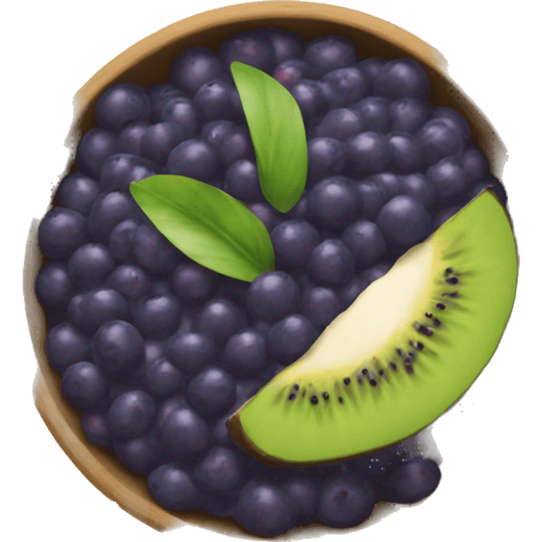 Açai bowl  emoji