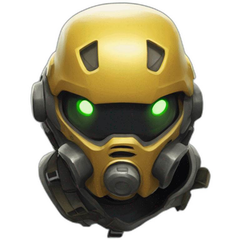 Helldivers 2 scared because of bugs behind them emoji