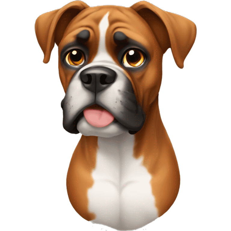 Boxer dog  emoji