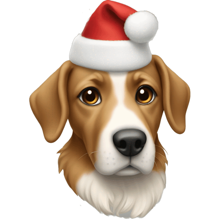 dogs decorating a christmas free  emoji