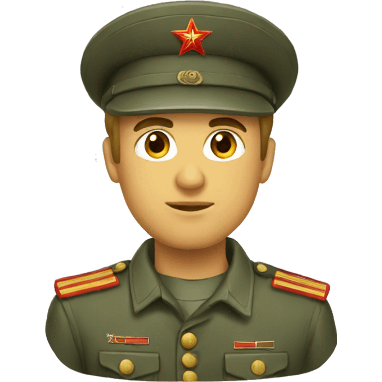 the USSR Soldier emoji