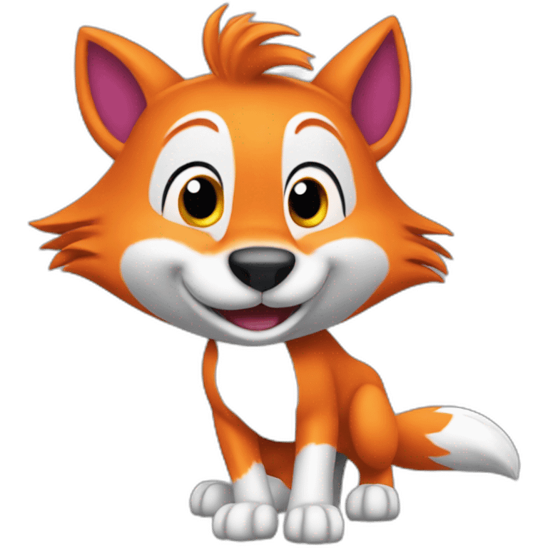 swiper the fox from dora the explorer emoji