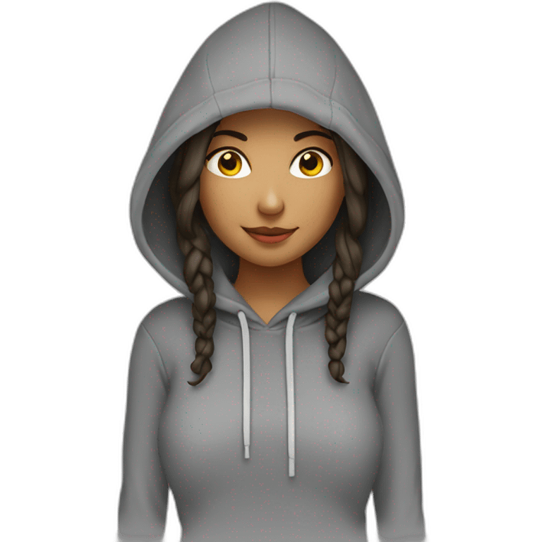 Women Hoodie emoji