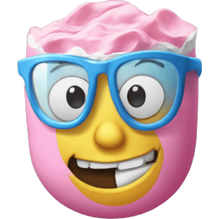 chewing-gum mâché  emoji