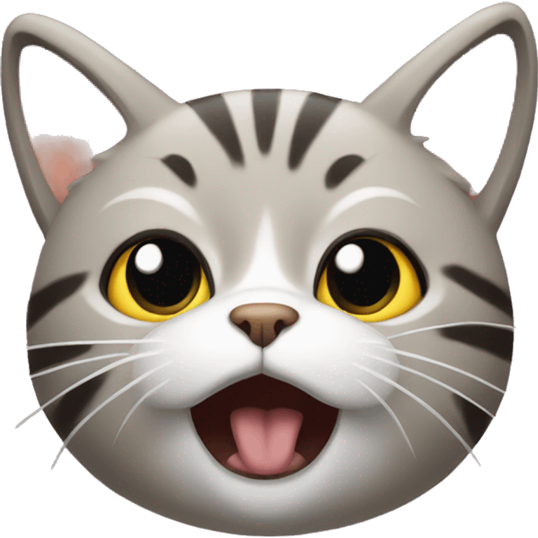 Cat shocked  emoji