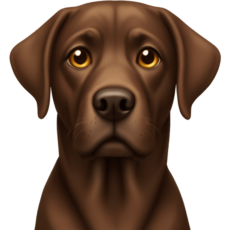 brown lab dog emoji