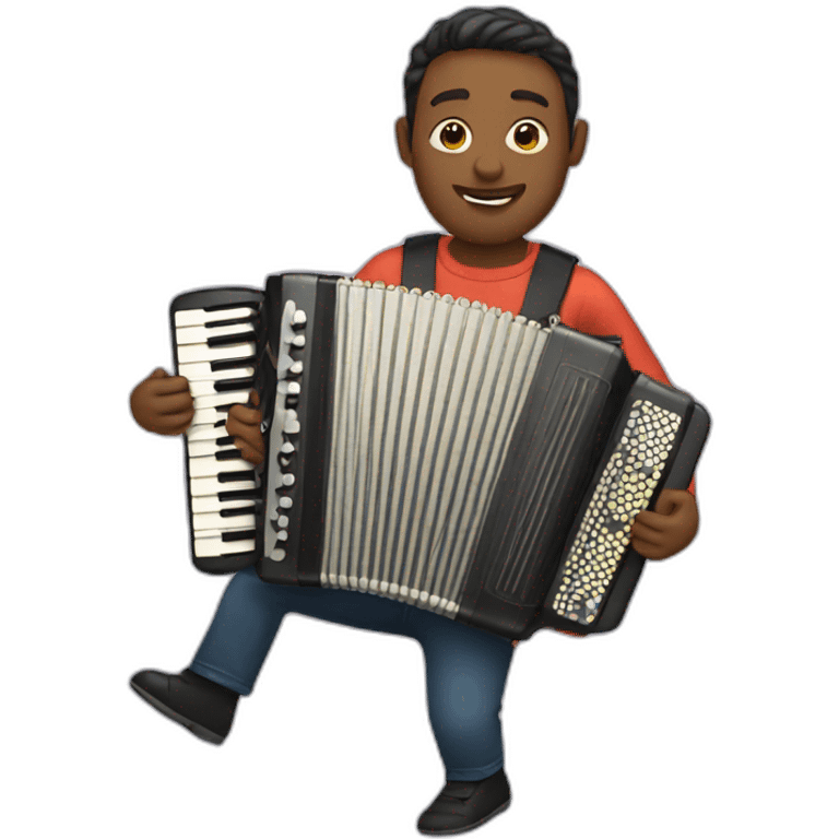 person with accordion emoji