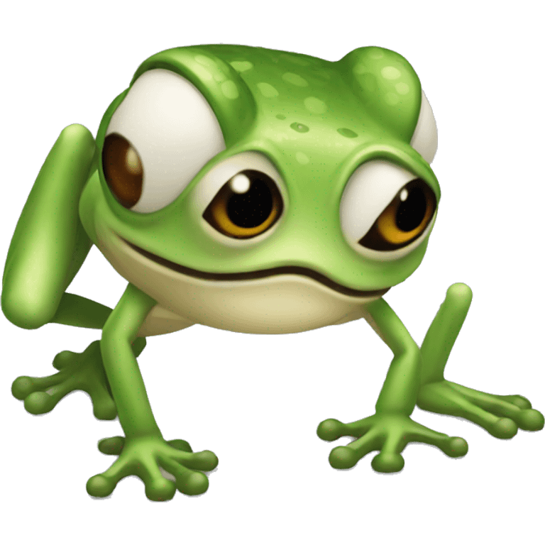 Crazy frog emoji