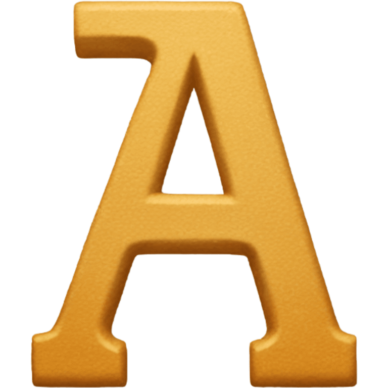 letter A emoji