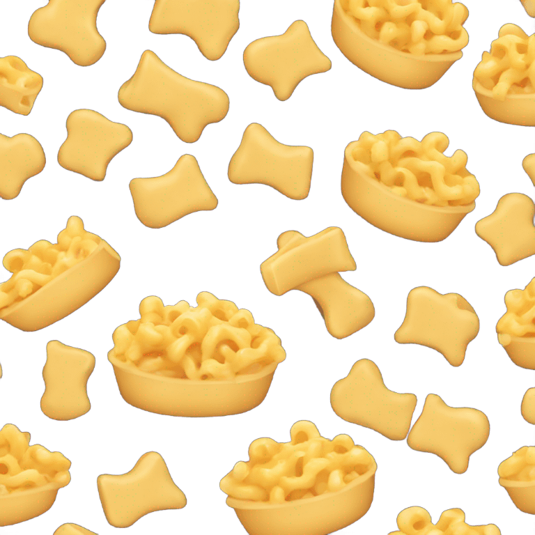 Mac and cheese emoji