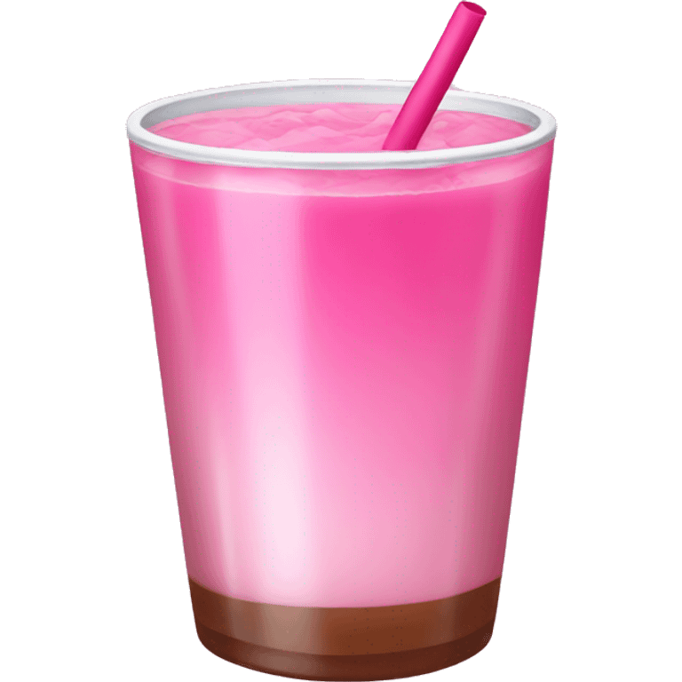 Pink drink emoji